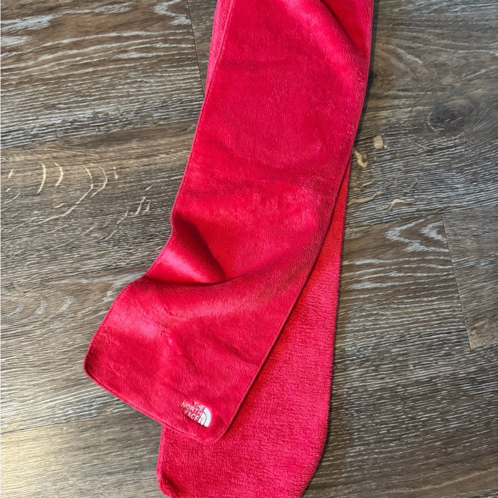 The North Face Bold Red Fleece Scarf